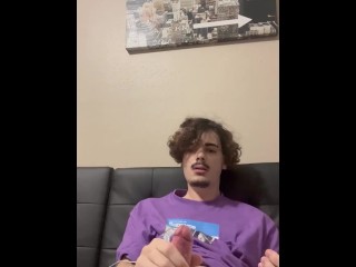 Jerking off To Some Porn