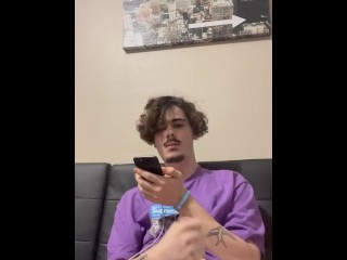 Jerking off To Some Porn