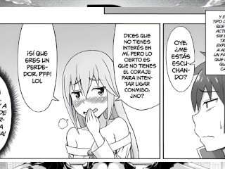 Darkness X Kazuma X Megumi - Darkness y Megumi Follan con Kazuma - Manga porno