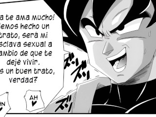 Black Goku FoLla Con Mai del Futuro Mientras Trunks los Observa - Manga porno