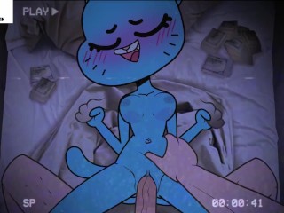 Gumball's Mom Hard Fucking On Camera For Money | Furry Hentai Animation World of Gumball