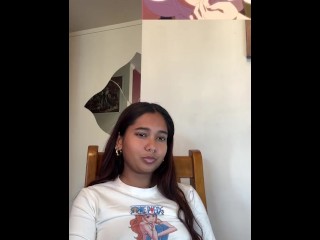 Petite Indian reacts to Enjo Kouhai 7