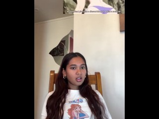 Petite Indian reacts to Enjo Kouhai 7