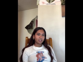 Petite Indian reacts to Enjo Kouhai 7