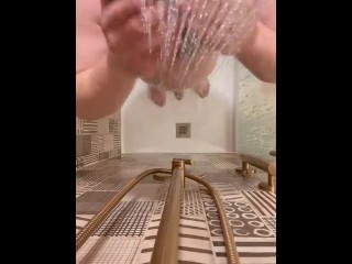 Collin Fizzle - The Doll Man: Quick Shot of Me in a Las Vegas Hotel Shower