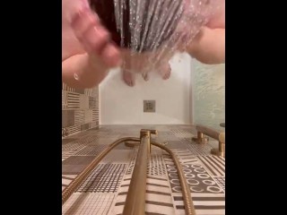 Collin Fizzle - The Doll Man: Quick Shot of Me in a Las Vegas Hotel Shower