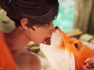 WildLife - Maya fucking with a Foxy - Lesbian Furry Hentai