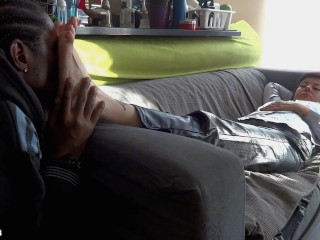 Worshipping Cat Princess Feet Sexii Feet And Face Smothering (Preview)