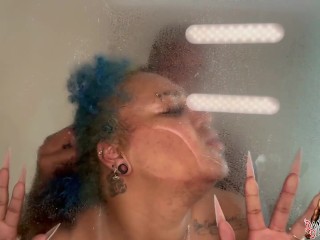 Lil Bleu Jay Gets A BBC Shower Show