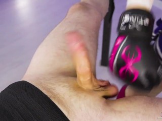 Hard Ballbusting with Boxing Gloves and Kicks POV | Era