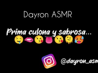 ASMR Audio Erótico - Fantasía con la culona y cachonda...