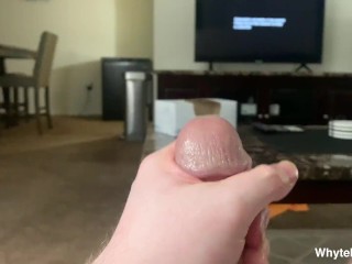 Suck on My BALLS while I Cum on Stepmoms Couch!