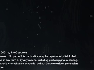 Goth girl Longboards in a loose skirt with no panties