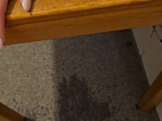 5 minutes full of piss, piss on her body and in her pussy until it runs out piss Compilation POV Pee