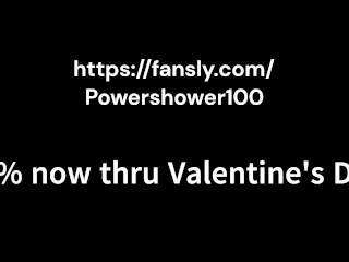 SEE WHAT YOU'RE MISSING ON MY FANSLY!!  FROM NOW UNTIL V-DAY TAKE 50% OFF YOUR FIRST MONTH!!