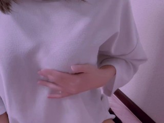 【個撮】素人女子のブラ抜き動画！慣れない撮影に緊張してる様子が可愛い♡Japanese/masturbation/amateur