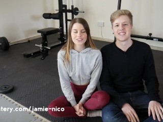 Gorgeous Petite German Fucked At The Gym - Lustery