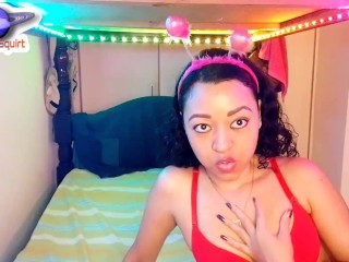 Saturno Squirt is your webcam model, sexy lingerie show, in 4 juicy ass and cock sucking 👅👅