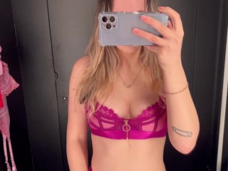 Will you be my valentine? 💌 I Hunkemoller lingerie try on haul I PART 1