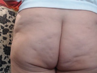 Dimpled Cellulite Ass Clenching