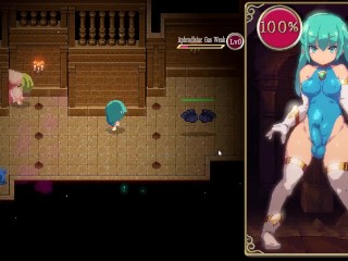 Kanade futanari dungeon quest - Garota lesbica com pau sendo masturbada ate gozar