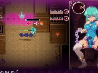 Kanade futanari dungeon quest - Garota lesbica com pau sendo masturbada ate gozar