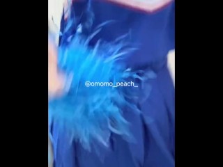 【おもらしチアガール】#cheerleader #omorashi #peeaccident #desperation Wet