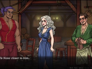 Game of Whores Sex Game Sex Scenes Daenerys Parody Gameplay [18+]