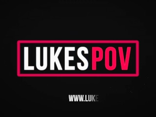 Split Tongue Blowjob From a Redhead