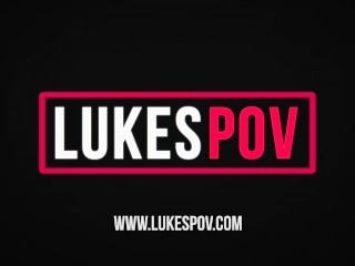 Split Tongue Blowjob From a Redhead