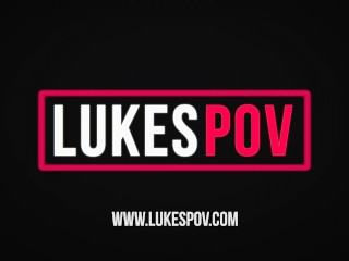 Split Tongue Blowjob From a Redhead