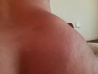 Real scene: Super MILF riding random guy