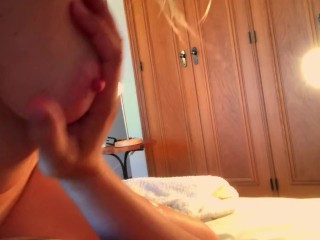 Real scene: Super MILF riding random guy