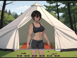 TOMBOY Sex in Forest [ HENTAI Game ] Ep.3 outdoor CREAMPIE my GF at the beach