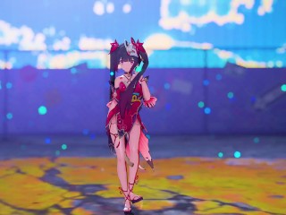 【MMD Honkai: Star Rail 4k/60fps】《Sparkle (花火)》~《'HYO MIN [효민] - "Nice Body" [나이스 바디]" 》