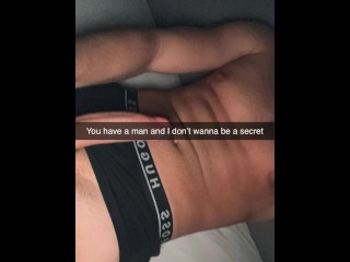 I seduce my ex to fuck me again on Snapchat