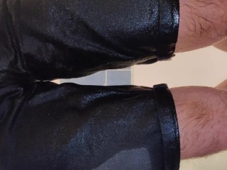 Desperate Piss In Black Jeans Shower And Shower