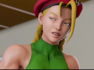 Futa Futanari Juri x Cammy Anal Creampie 3D Hentai