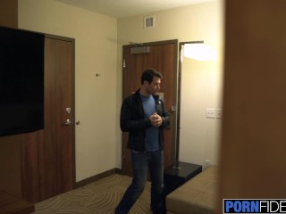PORNFIDELITY Lonely Kenzie Reeves Hooks Up In the Hotel