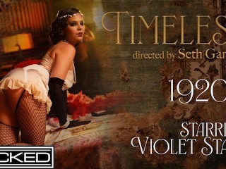 Wicked - Hot Fishnet Babe Gets Fucked Hard In 1920