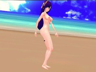 Shogun Raiden Erotic Dance