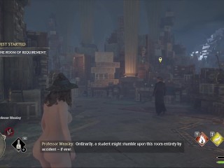 Hogwarts Legacy Nude mod gameplay Part 27