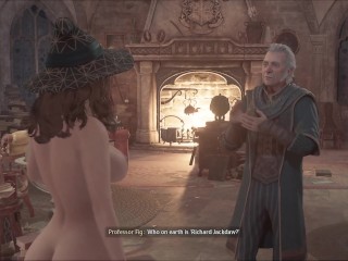 Hogwarts Legacy nude mod part 30 gameplay - Goblin Tower