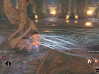 Nude mods gameplay Of Hogwarts Legacy Part 31