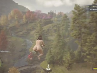 Hogwarts Legacy Nude mods gameplay Part 34 - Broom Riding Race