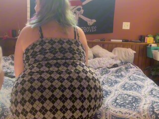 Smoking outdoor blowjob