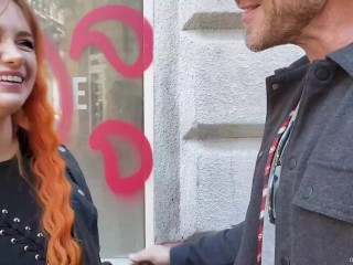 Johnny Sins - Picked up Redhead on Streets of Europe