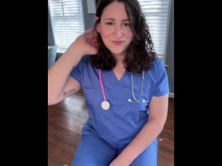 Trans Nurse Relieves Your Tension (Role Play)