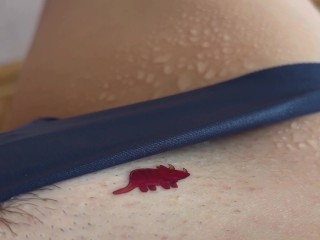 Sexual Temporary Tattoo Dinosaur
