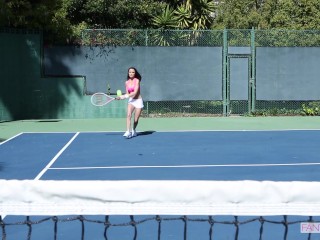 My Tennis Coach Wasn't Ready When I Showed Him My Smooth Pussy